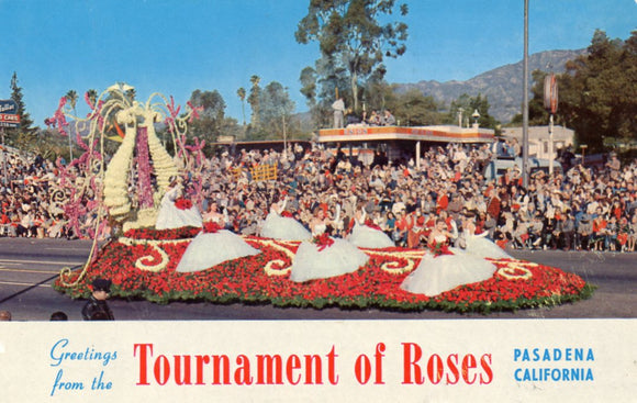 Greetings from the Tournament of Roses, Pasadena, CA - Carey's Emporium