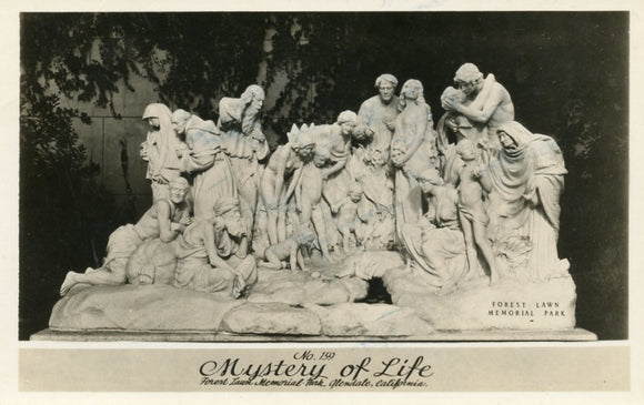 Mystery of Life, Forest Lawn Memorial Park, Glendale, CA - Carey's Emporium