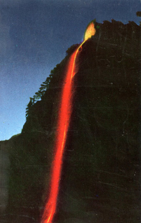 The Fire Fall, Glacier Point, Yosemite National Park, California - Carey's Emporium