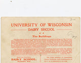 Dairy School, University of Wisconsin, Not A Postcard - Carey's Emporium