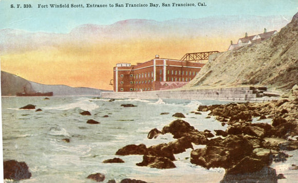 Fort Winfield Scott, Entrance to San Francisco Bay, San Francisco, CA - Carey's Emporium