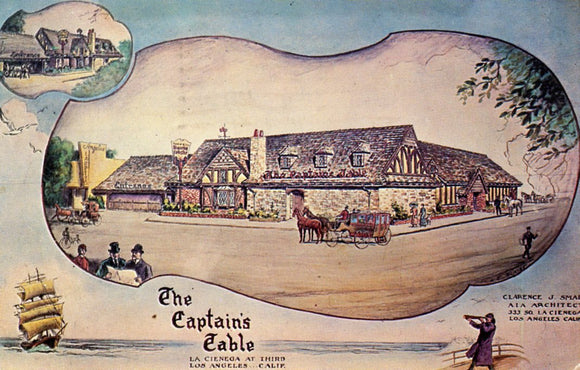 The Captain's Table, La Cienega at Third, Los Angeles, CA - Carey's Emporium