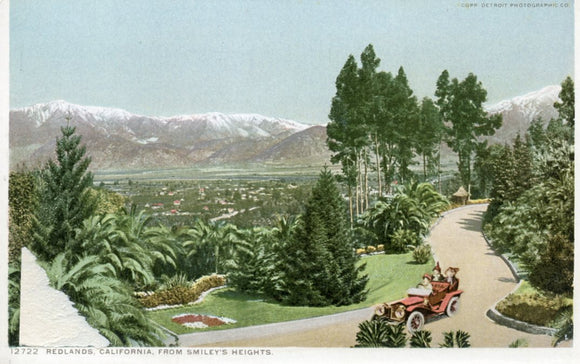 Redlands, California, from Smiley's Heights - Carey's Emporium
