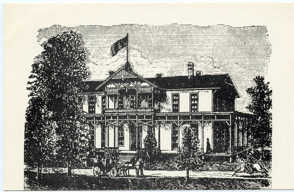 Roberts' Summer Resort, Opened to the public in 1877, Located on Doty's Island, John Roberts, Prop., Neenah, WI - Carey's Emporium
