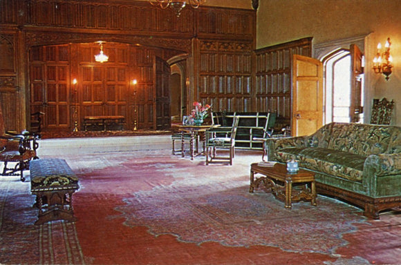 Great Hall, Showing Antique Persion Rug, and Foyer, Paine Art Center and Arboretum, Oshkosh, WI - Carey's Emporium