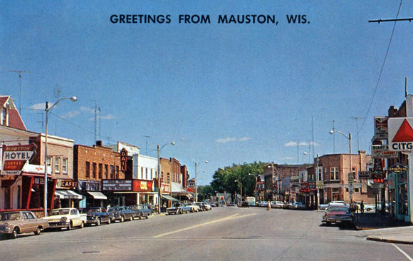 Greetings from Mauston, WI - Carey's Emporium