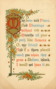 May Love and Peace, And Blessings without end - Carey's Emporium