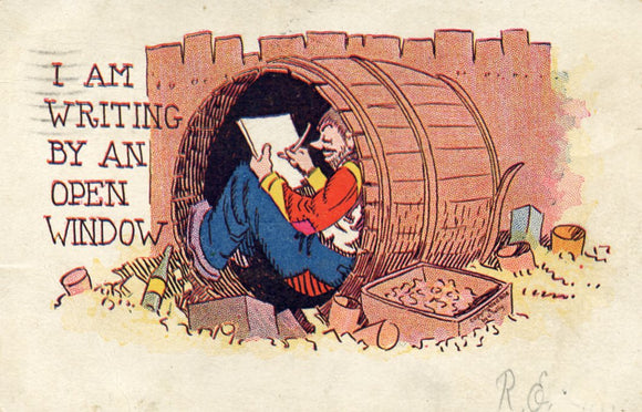 I Am Writing by an Open Window - Carey's Emporium