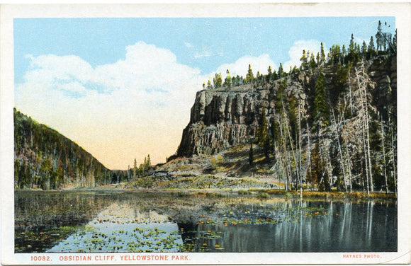Obsidian Cliff, Yellowstone Park - Carey's Emporium