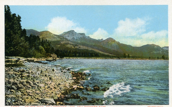 Colter Peak, Yellowstone Lake, Yellowstone Park - Carey's Emporium