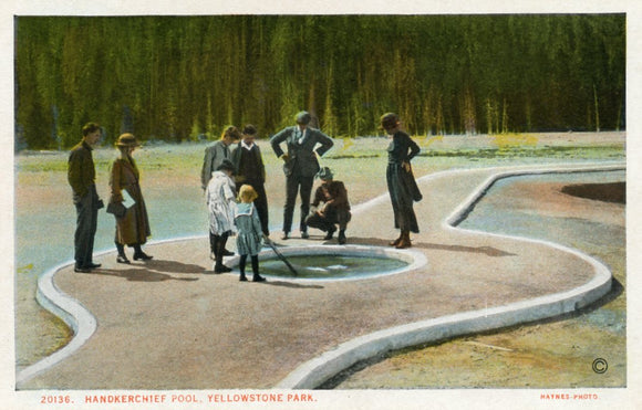 Handkerchief Pool, Yellowstone Park - Carey's Emporium