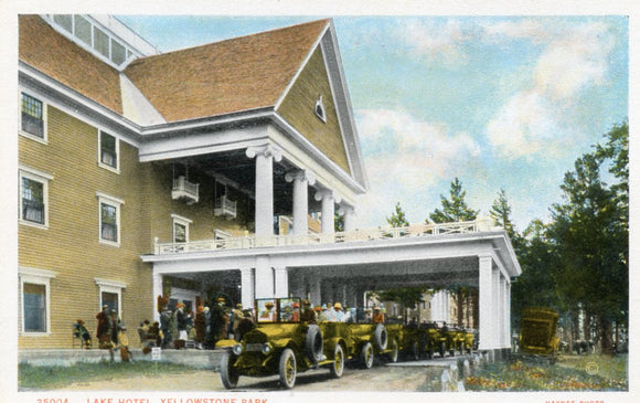 Lake Hotel, Yellowstone Park - Carey's Emporium