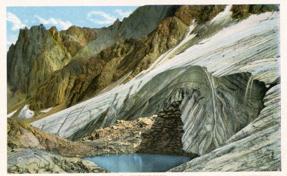 Face of Grasshopper Glacier, Yellowstone Park - Carey's Emporium