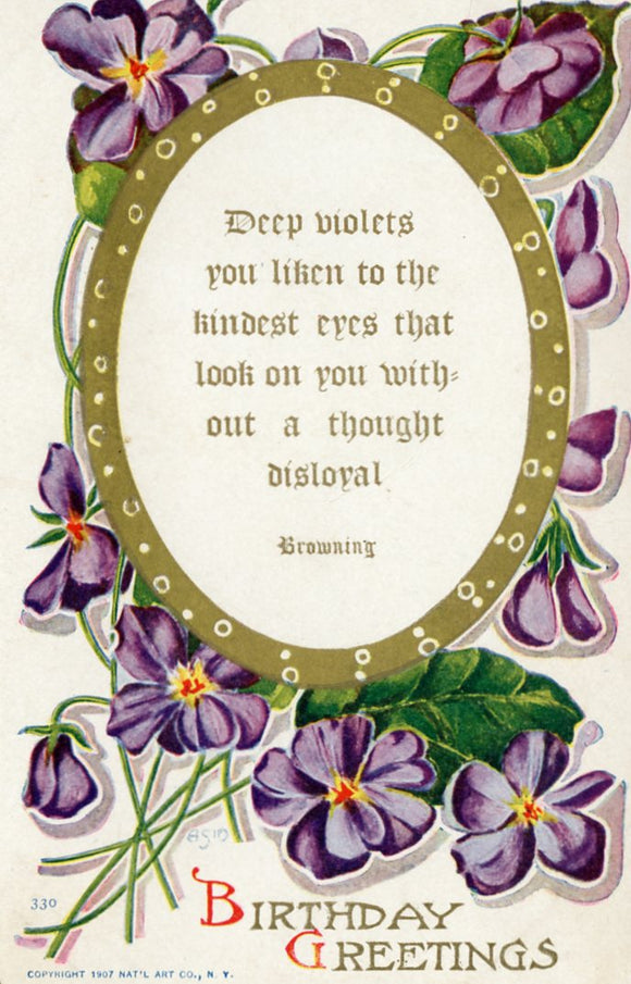 Birthday Greetings - Carey's Emporium