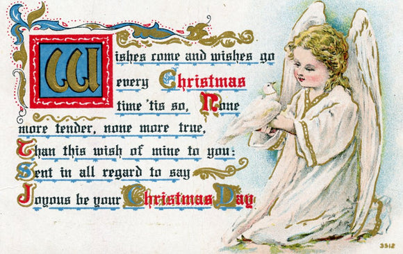 Wishes Come and Wishes go Every Christmas Time 'Tis So - Carey's Emporium