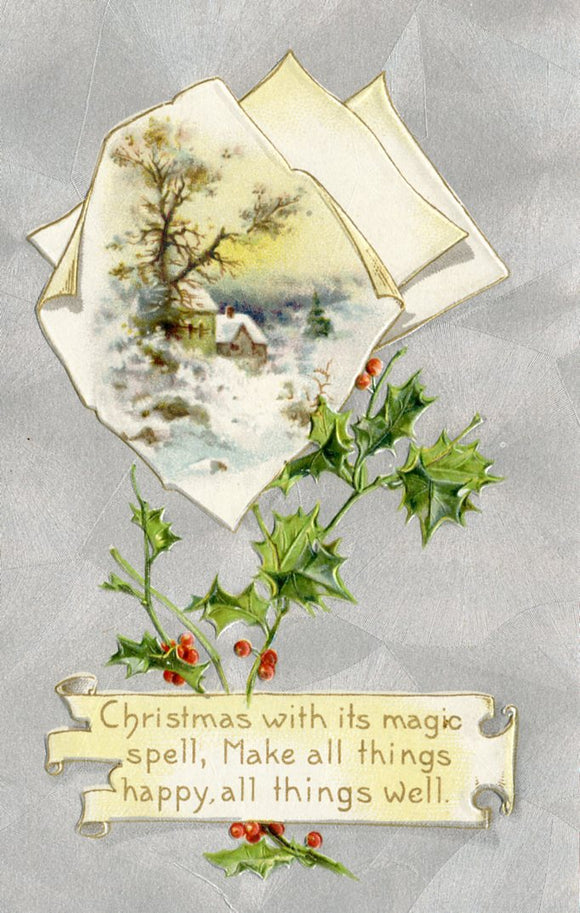 Christmas with its magic spell, Make all things happy, all things well - Carey's Emporium