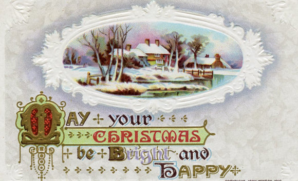 May your Christmas be Bright and Happy - Carey's Emporium