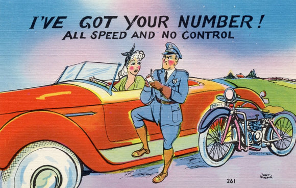 I've Got our Number! All Speed and No Control - Carey's Emporium