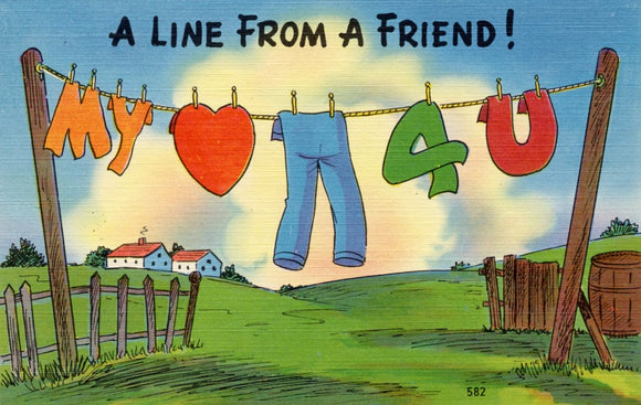 A Line From a Friend! - Carey's Emporium