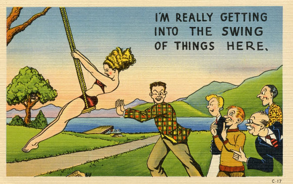 I'm Getting Into the Swing of Things Here - Carey's Emporium