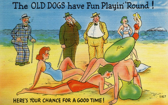The Old Dogs have Fun Playin' 'Round! Here's Your Chance for a Good Time! - Carey's Emporium