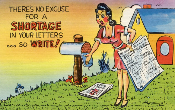 There's no Excuse for a Shortage in Your Letters, so Write! - Carey's Emporium