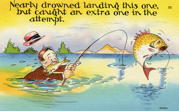 Nearly Drowned Landing This One, but Caught an Extra One in the Attempt - Carey's Emporium