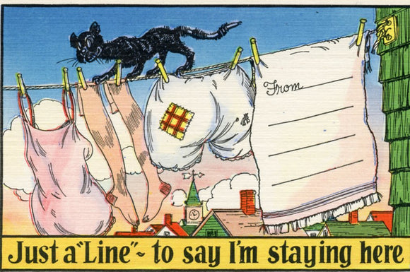 Just a Line, To Say I'm Staying Here - Carey's Emporium