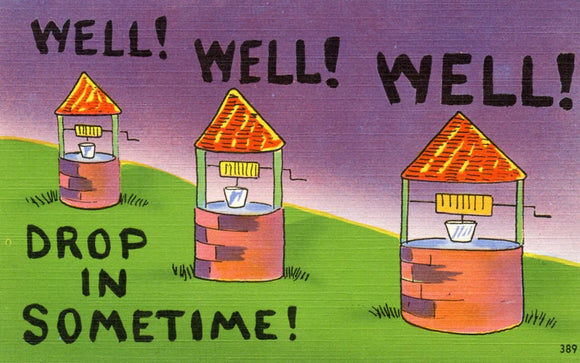 Well! Well! Well! Drop in Sometime! - Carey's Emporium