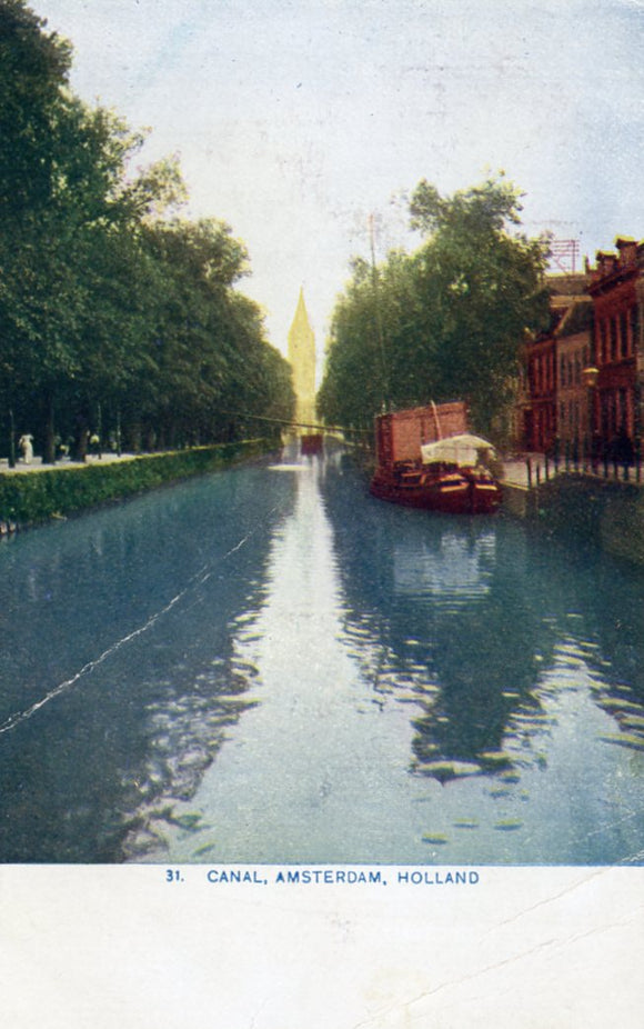 Canal, Amsterdam, Holland - Carey's Emporium