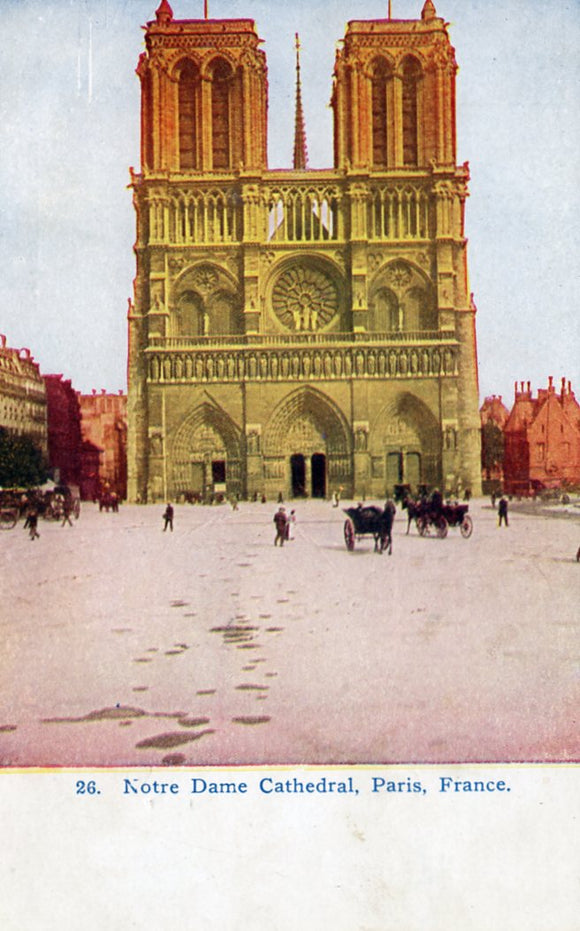 Notre Dame Cathedral, Paris, France - Carey's Emporium