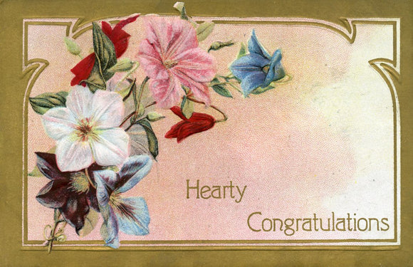 Hearty Congratulations - Carey's Emporium