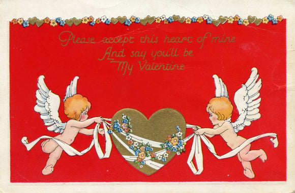Please Accept this Heart of Mine, and Say you'll be My Valentine - Carey's Emporium