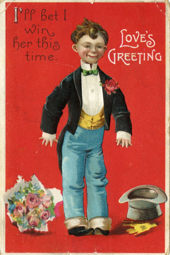 Love's Greeting, I'll Bet I Win Her This Time - Carey's Emporium