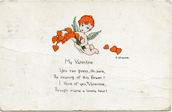 My Valentine, E. Weaver signed - Carey's Emporium