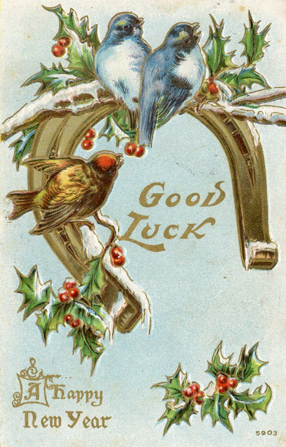 A Happy New Year, Good Luck - Carey's Emporium