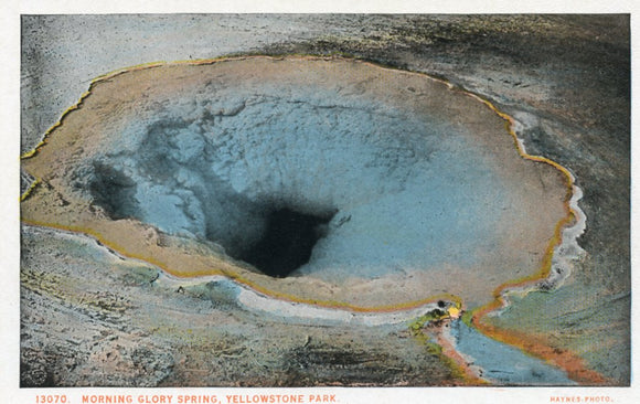 Morning Glory Spring, Yellowstone Park-Carey's Emporium