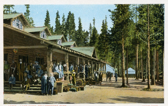 Lake Camp, Yellowstone Park-Carey's Emporium