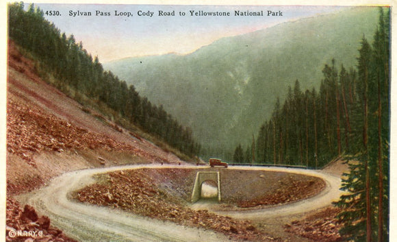 Sylvan Pass Loop, Cody Road to Yellowstone National Park-Careys Emporium