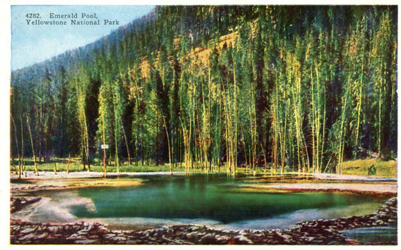 Emerald Pond, Yellowstone National Park-Careys Emporium