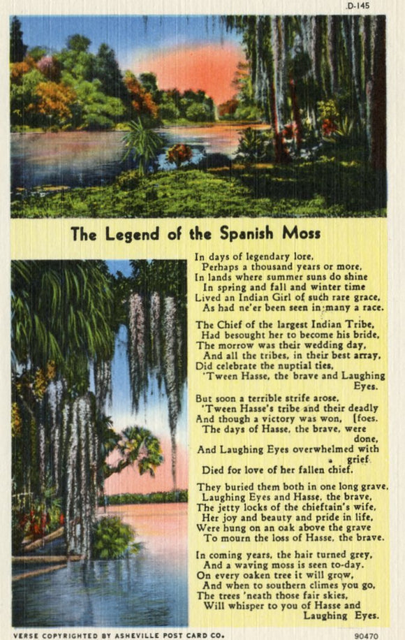 The Legend of the Spanish Moss-Careys Emporium