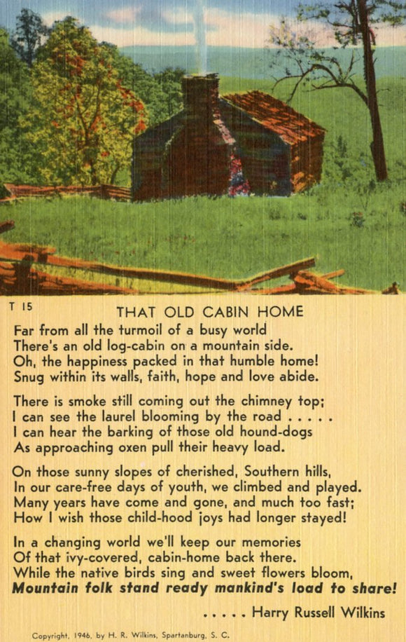 That Old Cabin Home-Careys Emporium