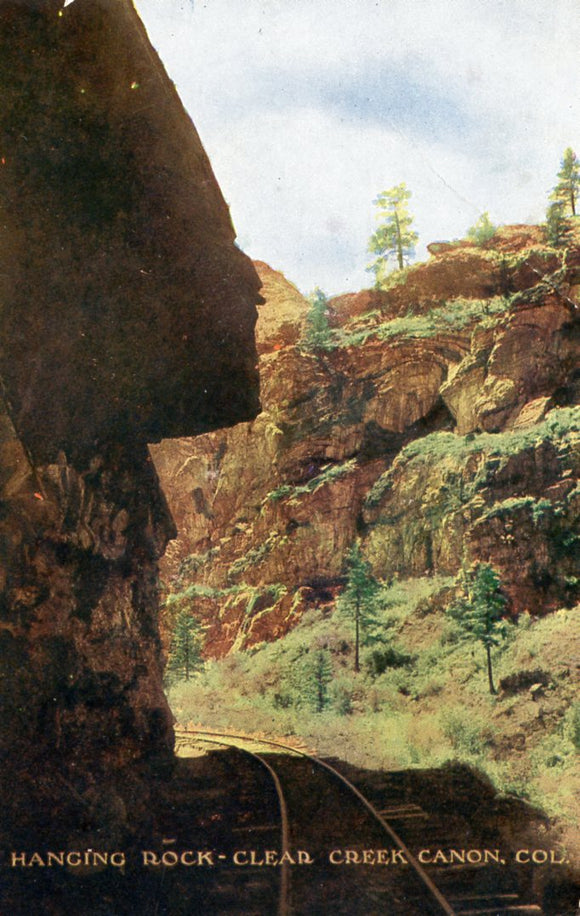 Hanging Rock, Clear Creek Canon, CO-Careys Emporium