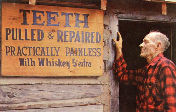 Lumbertown USA Dental Parlor, Gull Lake near Brainerd. MN-Careys Emporium