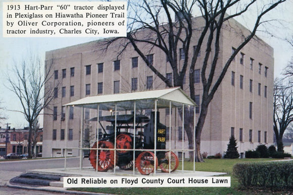 Old Reliable on Floyd County Court House Lawn, Charles City, IA-Careys Emporium