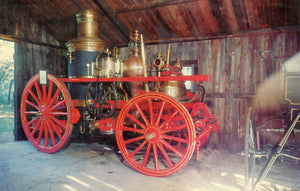 Old Fire Engine, Drake Well Park, Titusville, PA-Careys Emporium