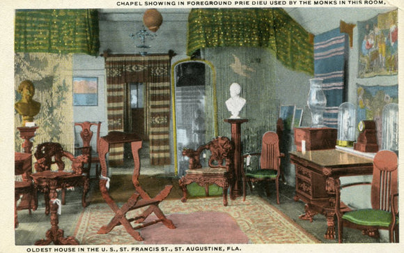 Oldest House in the U. S., St. Francis St., St. Augustine, FL-Carey's Emporium