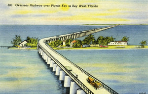 Overseas Highway over Pigeon Key to Key West, FL-Carey's Emporium