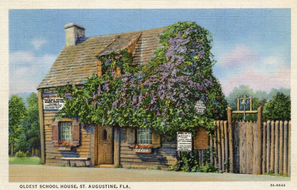 Oldest School House, St. Augustine, FL-Carey's Emporium