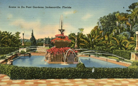 Scene in Du Pont Gardens, Jacksonville, FL-Carey's Emporium